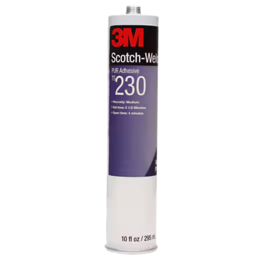 3M™ Scotch-Weld™ PUR Reactieve Smeltlijm TS230, Wit, 295 ml