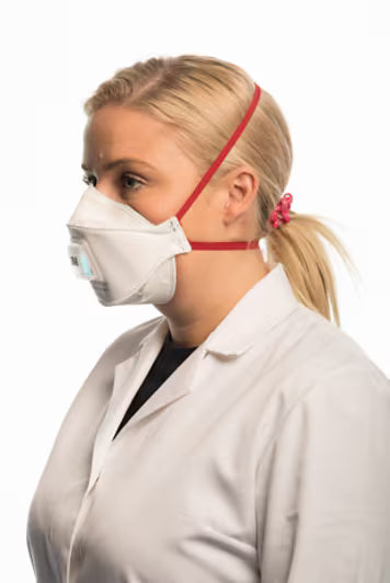 3M™ Aura™ Stofmasker, FFP3, met ventiel, 9332+Gen3