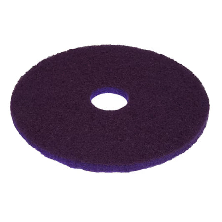 Scotch-Brite™ Diamond Floor Pads, Purple, 380 mm, 5/Case