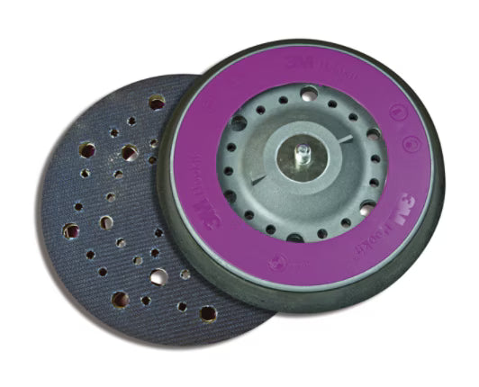 3M™ Hookit™ Multihole Backing Pad, 150 mm, 8 mm (5/16 in), Soft, 50541