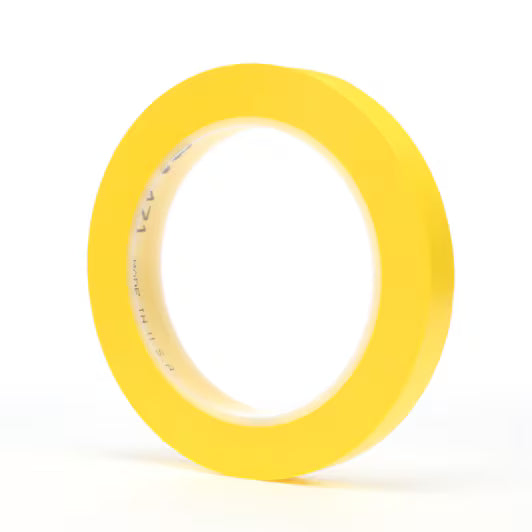 3M™ Vinyl Tape 471, Yellow, 13 mm x 33 m, 0.14 mm