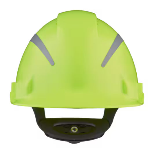 3M™ Veiligheidshelm, Uvicator, ratelverstelling, ventilatie, reflecterend, kunststof zweetband, hi-viz, G3000NUV-R-GB