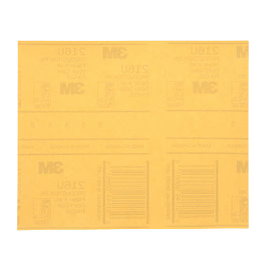 3M™ Easy Hand Sandpaper 216U, 114 mm x 135 mm, P320, 60715