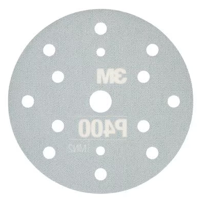 3M™ Hookit™ Flexibele Schuurschijf 270J, 150 mm, 15 gaten, P400, 34417