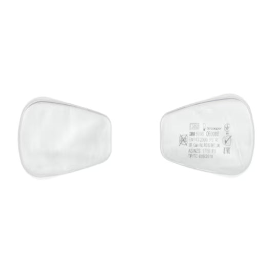 3M™ Fijnstoffilter 5935, 2 paar 5935 filters + 1 paar 501 filterhouders/verpakking
