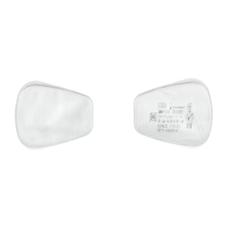 3M™ Fijnstoffilter 5935, 2 paar 5935 filters + 1 paar 501 filterhouders/verpakking