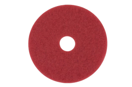 Scotch-Brite™ Vloerpads, Rood, 280 mm, 5/Doos