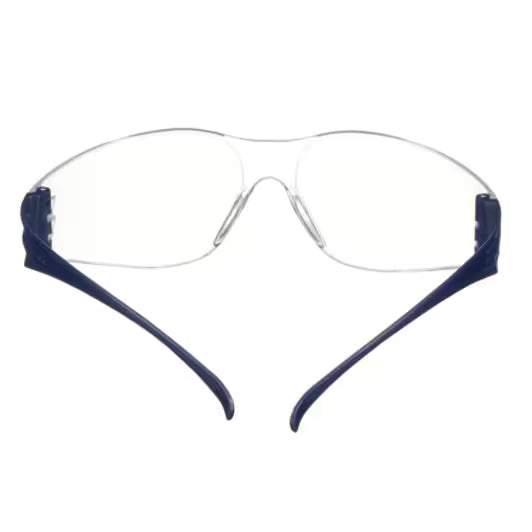 3M™ SecureFit™ 100 Safety Glasses, blue frame, scratch-resistant, clear lenses, SF101AS-BLU-EU, 20/box