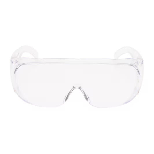 3M™ Overzetveiligheidsbrillen voor bezoekers, heldere lens, 71448-00001, 20/doos