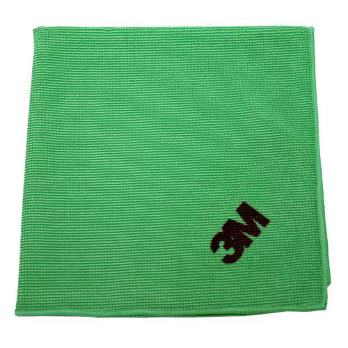 Scotch-Brite™ Standard Microfiber Cloths 2012, Green, 360 mm x 360 mm, 10/Pack