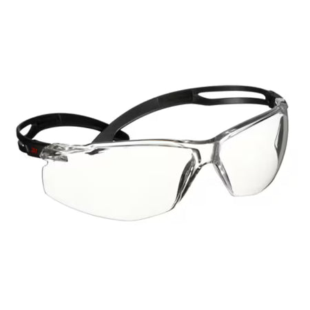 3M™ SecureFit™ 500 Veiligheidsbril, zwart montuur, antikras/anticondens, heldere lenzen, SF501AF-BLK-EU, 20/doos