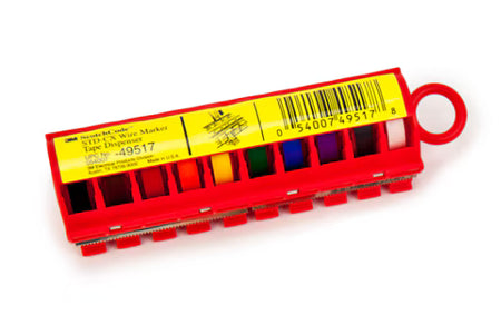 3M™ ScotchCode™ STD-0/9 Cable Marking Dispenser, Color Filled