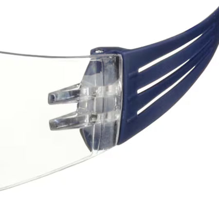 3M™ SecureFit™ 100 Safety Glasses, blue frame, scratch-resistant, clear lenses, SF101AS-BLU-EU, 20/box