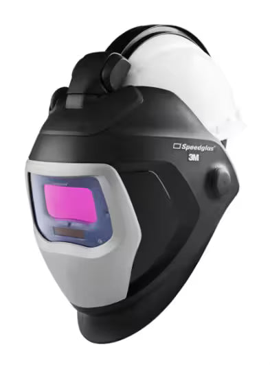 3M™ Speedglas™ Lashelm 9100 QR-serie, met lasfilter 9100V, met 3M™ Veiligheidshelm H-701, 583605