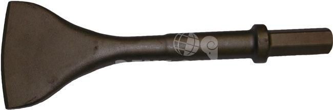 Gebogen breedvlakbeitel Z 14,8 : R 17,5 x 60 / breedte 95mm x lengte 210mm