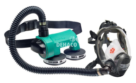 Gebruikte Scott Proflow SC Asbestos compleet met Vision masker M/L
