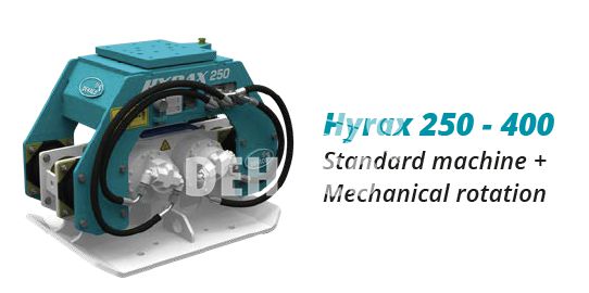 Hyrax 250 vibrating block 3.5 - 9 tons