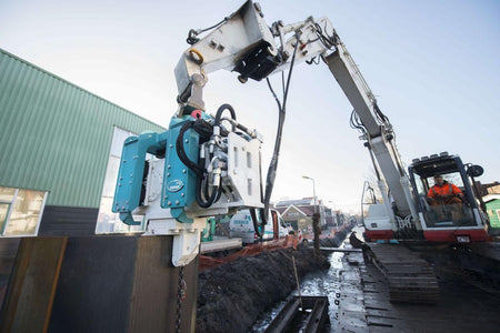 KHP450 vibrating block 16 - 35 ton