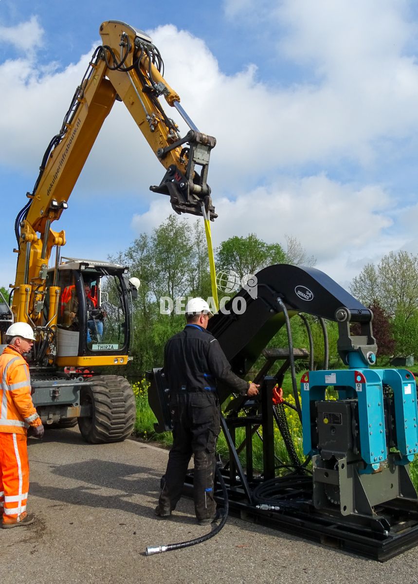 KHP450 vibrating block 16 - 35 ton