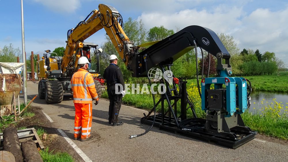 KHP450 vibrating block 16 - 35 ton