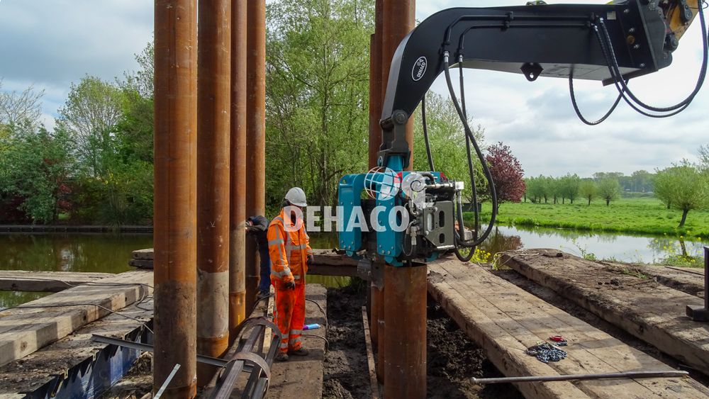 KHP450 vibrating block 16 - 35 ton