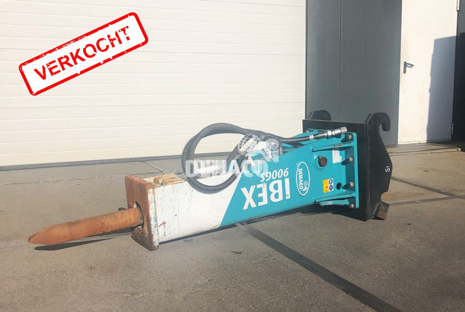 Occasion: IBEX 900GS sloophamer 10 - 16 ton